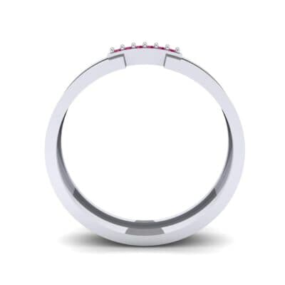 Bridge Finesse Ruby Ring (0.04 CTW) Side View