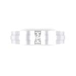 Gap Solitaire Crystal Ring (0.03 CTW) Top Flat View