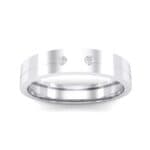 Square Finesse Crystal Ring (0.05 CTW) Top Dynamic View