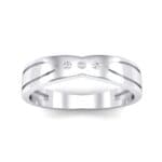 Curved Finesse Crystal Ring (0.05 CTW) Top Dynamic View