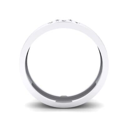 Five-Stone Fader Crystal Ring (0.08 CTW) Side View
