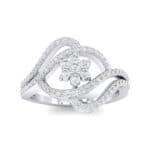 Eye of Horus Crystal Ring (0.44 CTW) Top Dynamic View