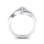 Eye of Horus Crystal Ring (0.44 CTW) Side View