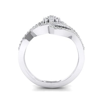 Eye of Horus Crystal Ring (0.44 CTW) Side View