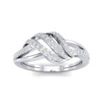 Pave Flight Diamond Ring (0.22 CTW) Top Dynamic View