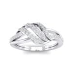 Pave Flight Crystal Ring (0.22 CTW) Top Dynamic View
