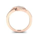 Pave Flight Diamond Ring (0.22 CTW) Side View