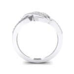 Pave Flight Crystal Ring (0.22 CTW) Side View