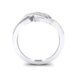 Pave Flight Diamond Ring (0.22 CTW) Side View