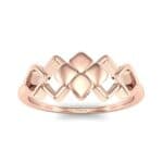 One-Tone Squarish Ring (0 CTW) Top Dynamic View