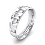 Tile Crystal Ring (0.33 CTW) Perspective View