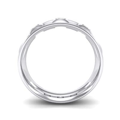 Tile Crystal Ring (0.33 CTW) Side View