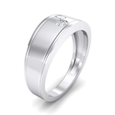 Two-Stone Crystal Ring (0.22 CTW) Perspective View