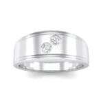 Two-Stone Crystal Ring (0.22 CTW) Top Dynamic View
