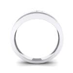 Two-Stone Crystal Ring (0.22 CTW) Side View