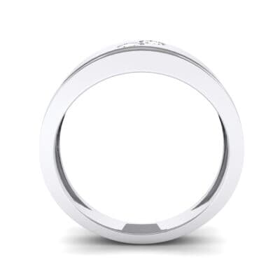 Two-Stone Crystal Ring (0.22 CTW) Side View