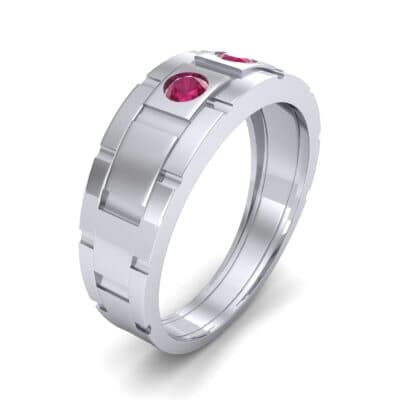 Link Ruby Ring (0.22 CTW) Perspective View