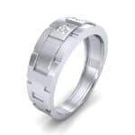 Link Diamond Ring (0.22 CTW) Perspective View