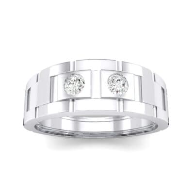 Link Crystal Ring (0.22 CTW) Top Dynamic View