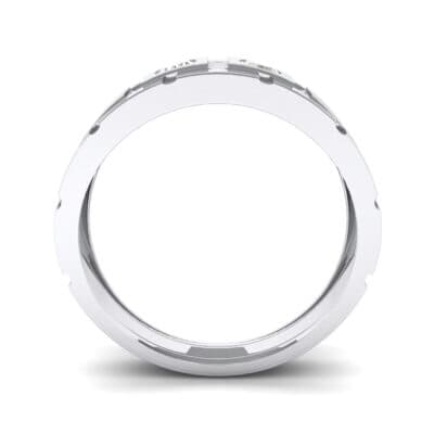 Link Crystal Ring (0.22 CTW) Side View