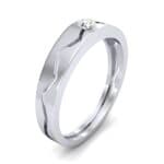 Vista Solitaire Diamond Ring (0.1 CTW) Perspective View