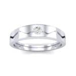 Vista Solitaire Diamond Ring (0.1 CTW) Top Dynamic View