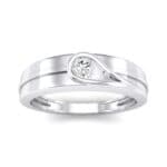 Cat-Eye Solitaire Crystal Ring (0.17 CTW) Top Dynamic View
