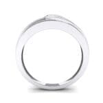Cat-Eye Solitaire Crystal Ring (0.17 CTW) Side View