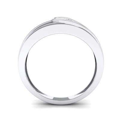Cat-Eye Solitaire Crystal Ring (0.17 CTW) Side View
