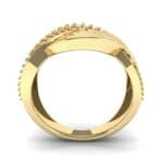 Half-Pave Harmony Ruby Ring (0.48 CTW) Side View