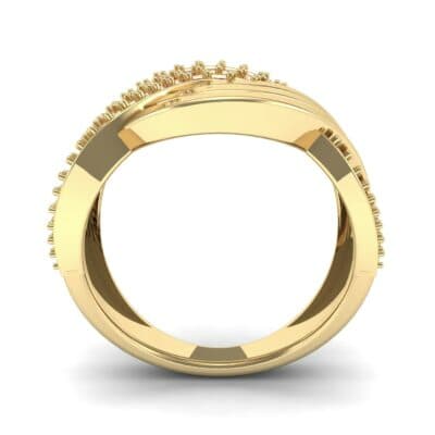 Half-Pave Harmony Ruby Ring (0.48 CTW) Side View