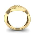 Half-Pave Harmony Diamond Ring (0.48 CTW) Side View