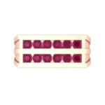 Inset Signet Ruby Ring (0.72 CTW) Top Flat View