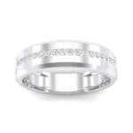 Channel-Set Line Crystal Ring (0.3 CTW) Top Dynamic View
