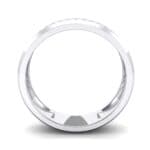 Channel-Set Line Crystal Ring (0.3 CTW) Side View