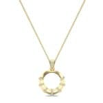 Sunbeam Diamond Pendant (0.18 CTW) Perspective View