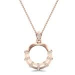 Sunbeam Diamond Pendant (0.18 CTW) Top Dynamic View