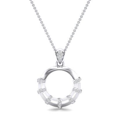 Sunbeam Diamond Pendant (0.18 CTW) Top Dynamic View