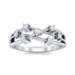 Barbwire Diamond Ring (0.12 CTW) Top Dynamic View