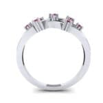 Barbwire Ruby Ring (0.12 CTW) Side View