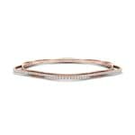 Thin Orbit Diamond Bangle (1.88 CTW) Perspective View