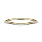 Thin Orbit Diamond Bangle (1.88 CTW) Perspective View