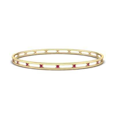 Channel Ruby Bangle (0.3 CTW) Perspective View