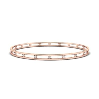 Channel Diamond Bangle (0.3 CTW) Perspective View