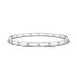 Channel Diamond Bangle (0.3 CTW) Perspective View