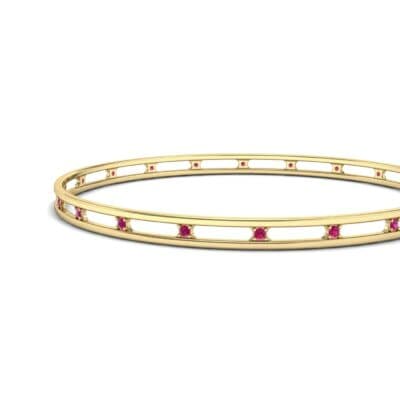 Channel Ruby Bangle (0.3 CTW) Top Dynamic View