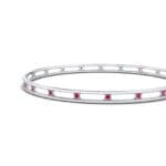 Channel Ruby Bangle (0.3 CTW) Top Dynamic View