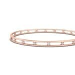 Channel Diamond Bangle (0.3 CTW) Top Dynamic View