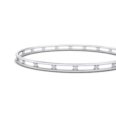 Channel Diamond Bangle (0.3 CTW) Top Dynamic View