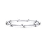 Deco Line Diamond Bangle (0.18 CTW) Perspective View